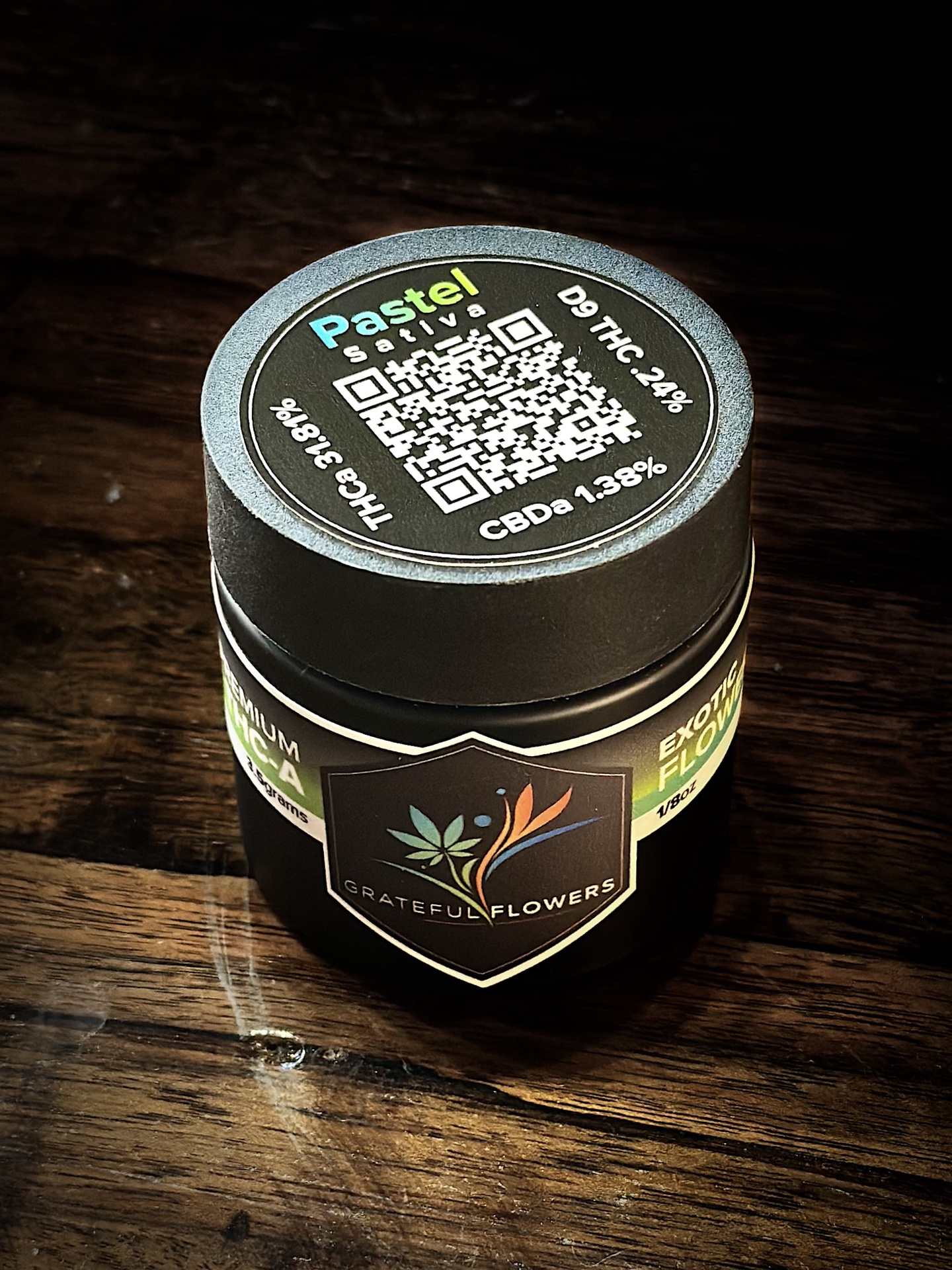 Grateful Meds NC | THCA Flower | 8th | 3.5g / Pastel/Sativa